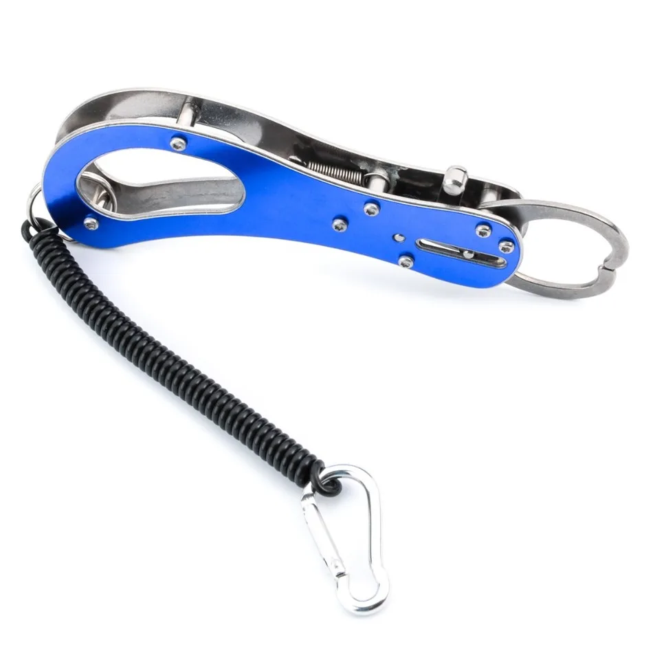 Useful Fishing Accessory Stainless Steel Fish Grip Lip Trigger Lock Tackle Gripper Grabber Grab Tool | Спорт и развлечения