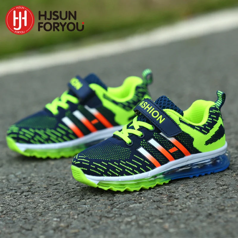 2019 جديد حار الأطفال أحذية العلامة التجارية شبكة في الهواء الطلق رياضية الأزياء تنفس أحذية رياضية الفتيان الفتيات حذاء ركض كاجوال