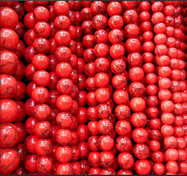 

4MM 6MM 8MM 10MM 12MM Bulk Natural Red Stones