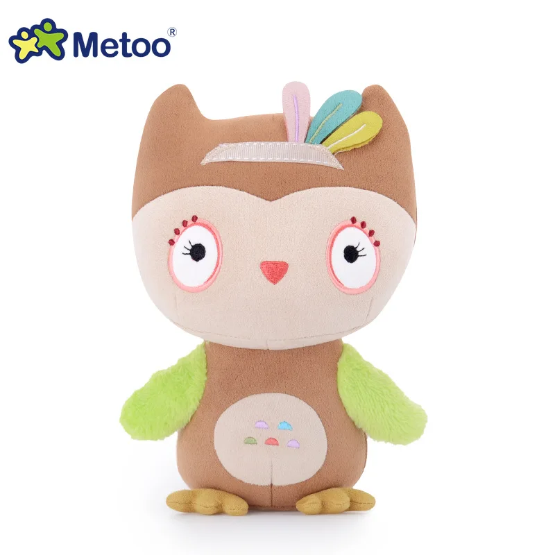 7,5 дюймов Милая милая сова Kawaii плюшевая игрушка мультяшная детская игрушка для девочек детский подарок на день рождения Рождество Кукла Metoo - Цвет: 3