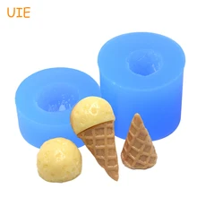 XYL062U, XYL063U 1 комплект 2 шт. формы 3D формы для мороженого и формы для крема Миниатюрные Сладости ювелирные изделия амулеты каваи