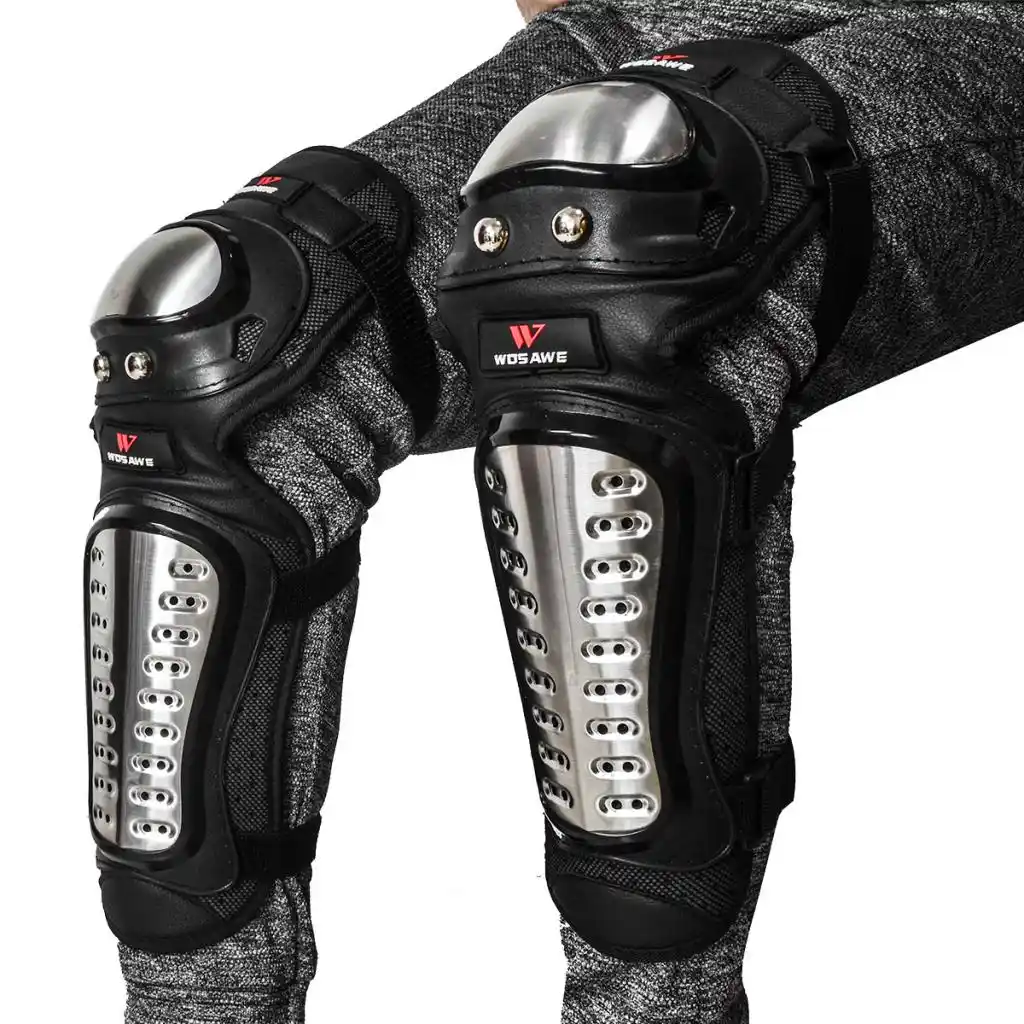 Greatangle 1 Pair Motorcycle Knee Pads Protect Motocross Motorbike Riding Racing Protective Gear Protect Outdoor Sport Safety Pads Guards Black & red Greatangle 1 Pair Motorcycle Knee Pads Protect Motocross Motorbike Riding Racing Protective Gear Protect Outdoor Sport Safety Pads Guards Black & red
