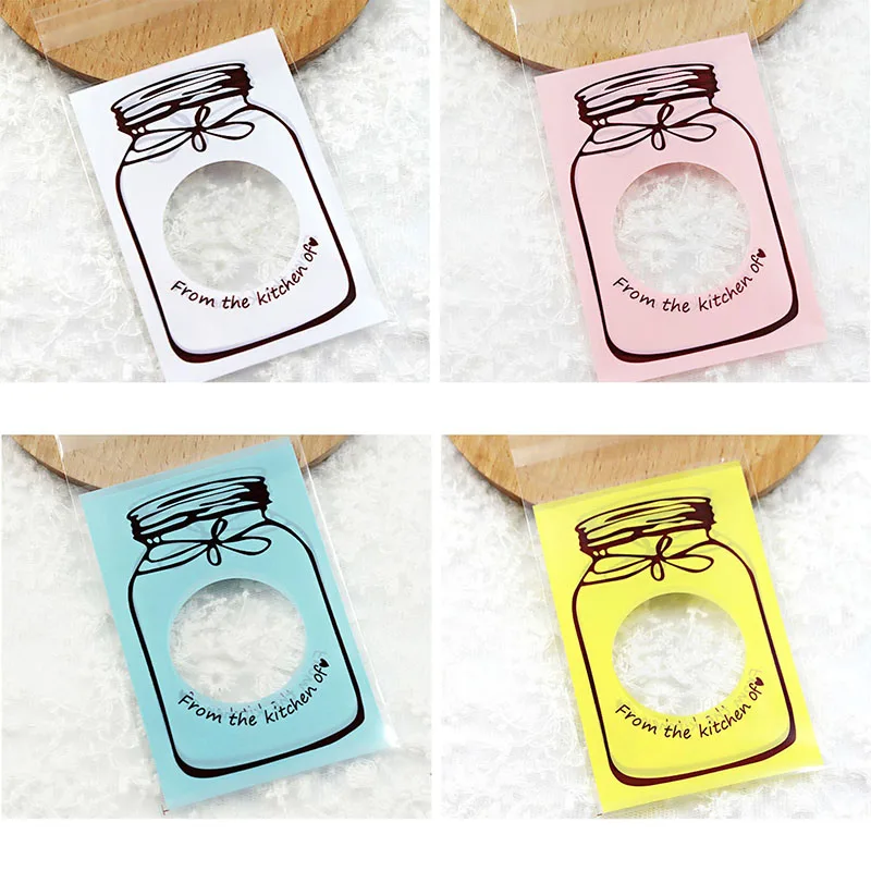 Hot 10 13cm Plastic Bags Wedding Decoration Candy Cookie 10 13cm Plastic Bags Wedding Decoration Candy Cookie Kitchen Food Packaging Pouches Christmas Festival Party Supplies