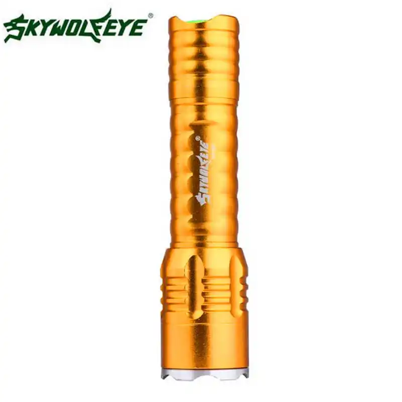 Zoomable Focus 3000 Lumens 3 Modes XML lanterna led t6 LED 18650 Flashlight Torch Lamp powerful led flashlight 18650 #4S4 (4)
