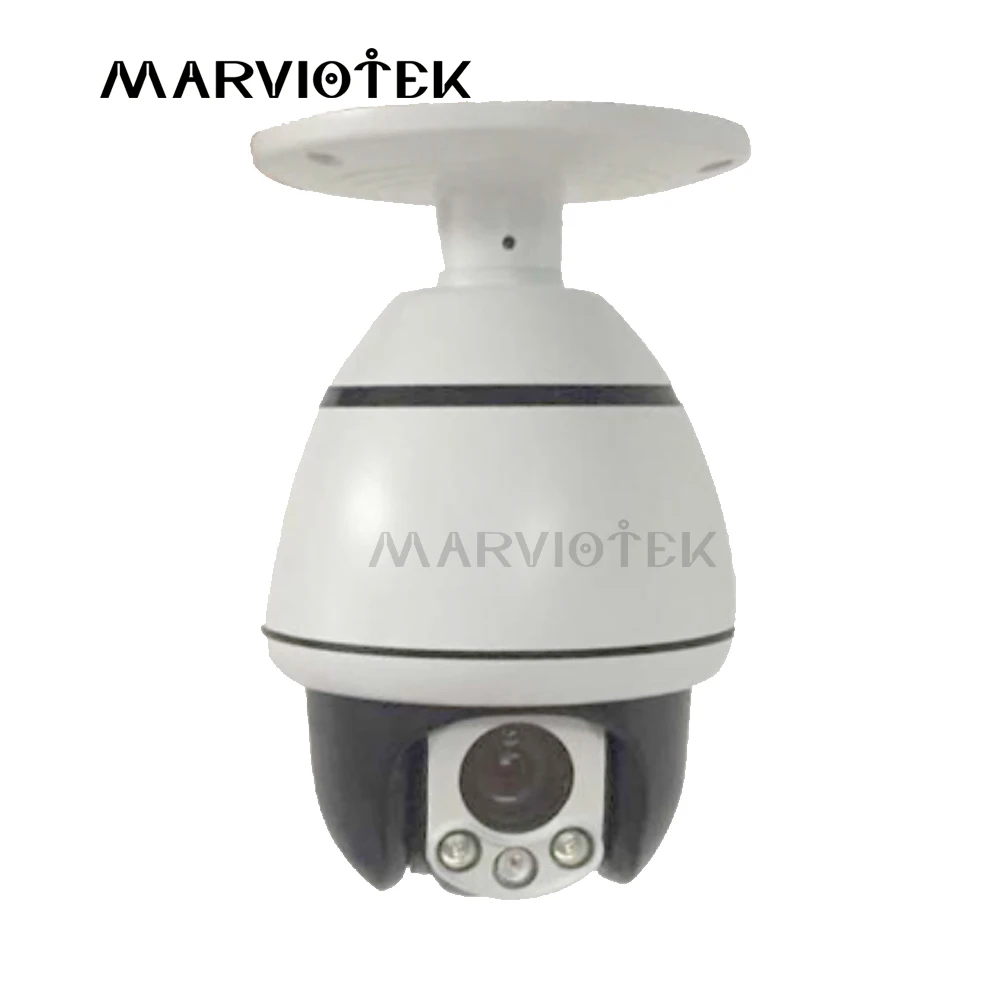 

4 inch Mini Size 5MP Camera outdoor Onvif Network H.265 IP PTZ camera High speed dome 4X zoom ptz ip camera IR night vision P2P