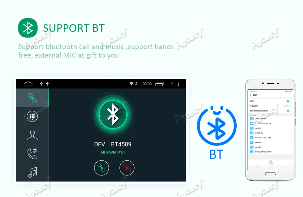 Perfect 4G 64G 8 CORE Car DVD Multimedia Player Android 9 2 DIN GPS Autoradio For Ford/Mondeo/Focus/Transit/C-MAX/S-MAX/Fiesta WIFI DSP 15