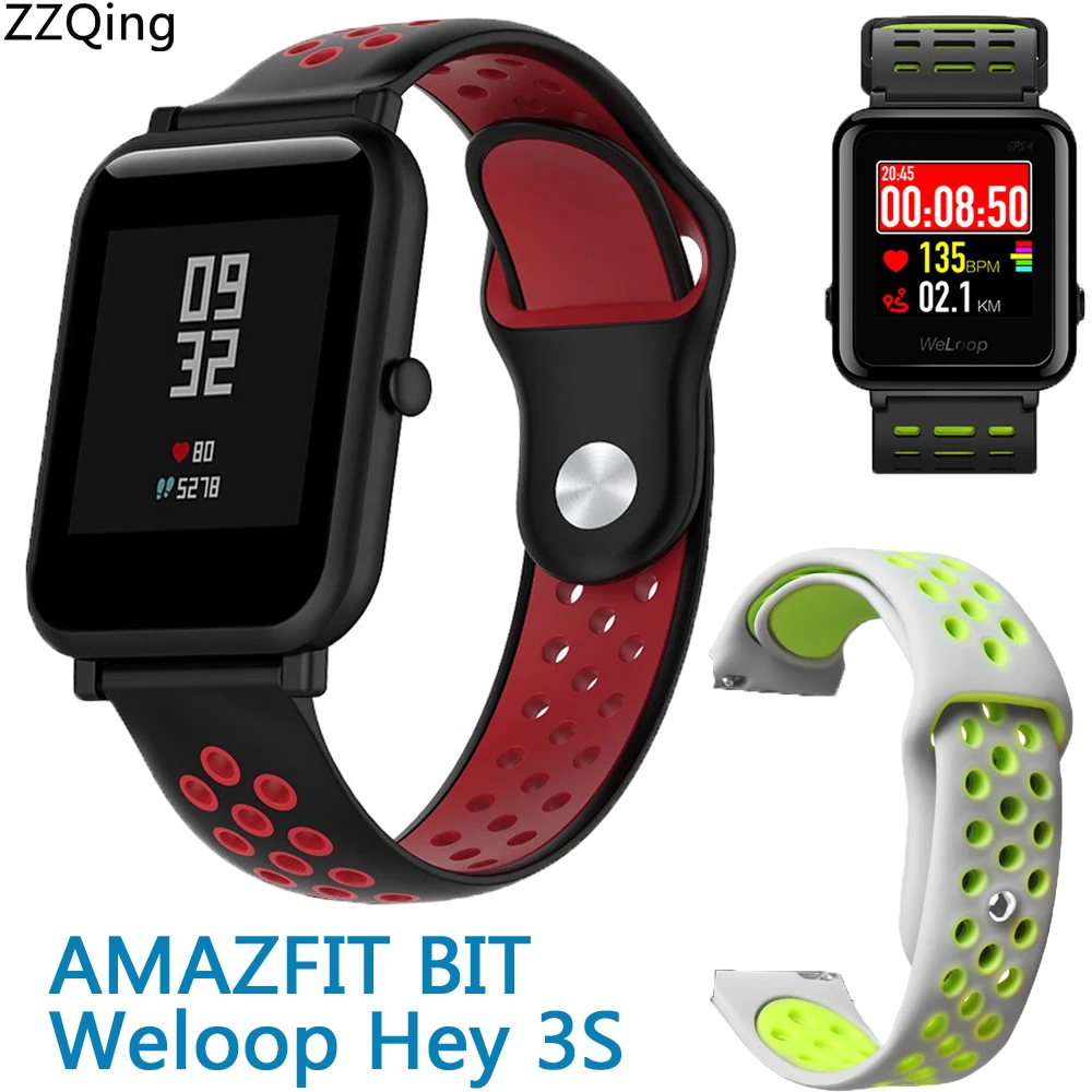 Universal 22mm Smart Watch Band Wearable Strap Replacement For Garmin Huami Amazfit Bip Fitness Band Samsung Huawei Buy Cheap In An Online Store With Delivery Price Comparison Specifications Photos And Customer Reviews