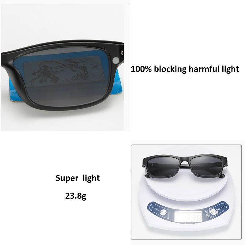 Оправа для очков, мужские Оптические очки, Прямоугольная оправа, близорукость, рецепт, магнит, на застежке, солнцезащитные очки, магнитные, поляризационные