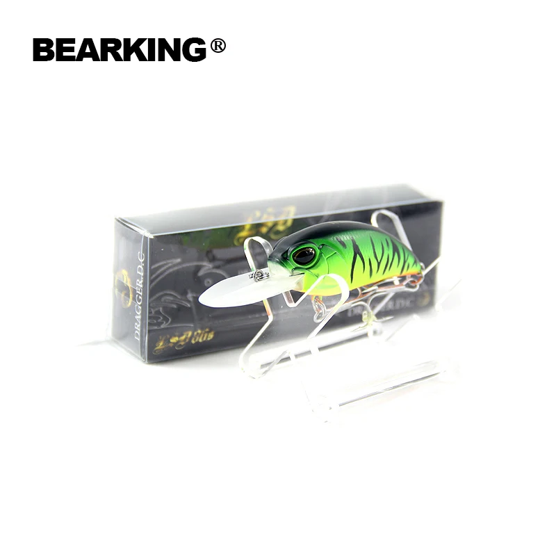 Bearking Hot Model:5pcs/lot professional fishing lures, Mixed colors, Crank 65mm 15.8g, Floating,dive 3m,free shipping