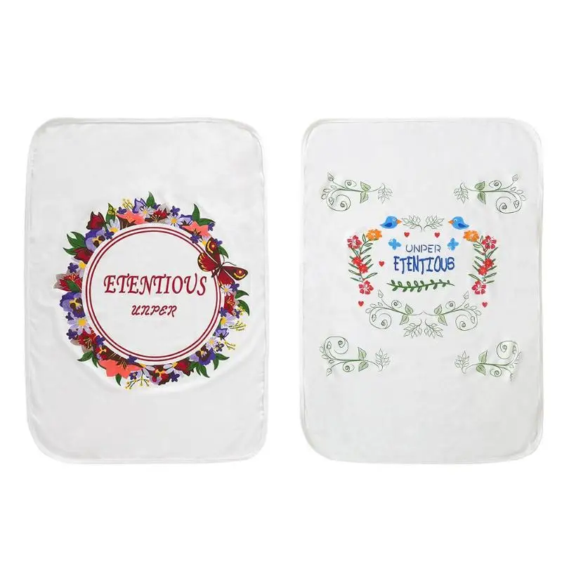 

Newborn Baby Photography Props Winter Infant Swaddle Wrap Autumn Blanket Letter Flower Print Cotton Soft Kids Bath Towel Props