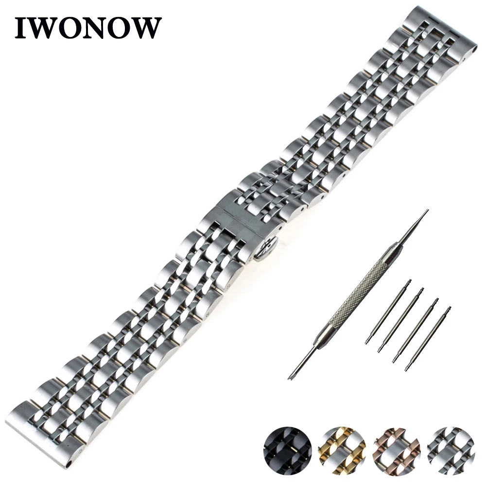 Stainless Steel Watch Band 22mm for Samsung Gear S3 Classic / Frontier
