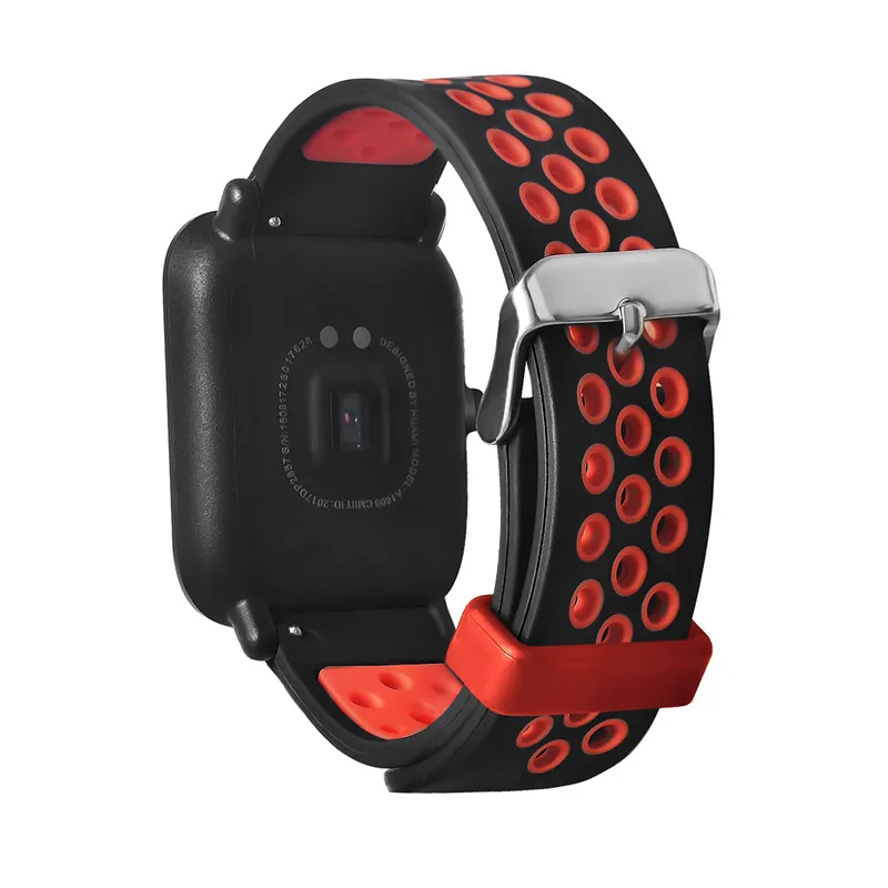 3в1 Для Xiao mi Hua mi Amazfit Bit ремешок BIP PACE Lite Молодежные умные часы mi Fit braceket+ силиконовые полосы+ мягкий чехол+ 2 пленки для экрана