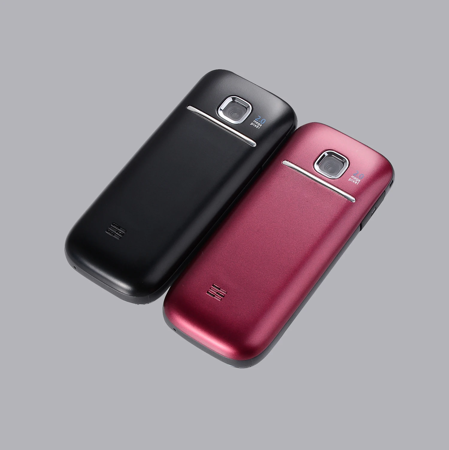 

For Nokia 2730C 2730 Front Faceplate Frame Cover Case Back cover battery door cover English/Russian Keypad with tools