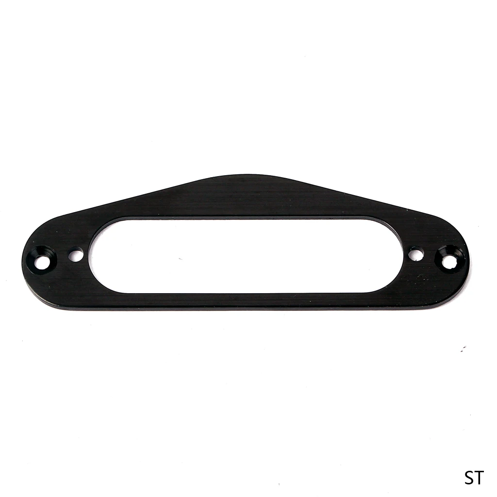 1x Electric Guitar Solid Pickup Mounting Surround Aluminium Ring Frame Black