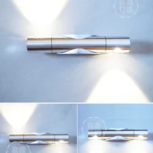 Светильники для крыльца 220v 2*3w светодиодный настенный светильник светодиодный краткое огни моды ночники энергосберегающие Спальня Гостиная бар КТВ