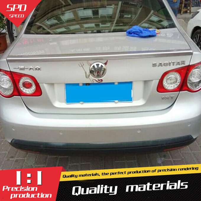 

For VW Jetta Spoiler High Quality ABS Material Car Rear Wing Primer Color Rear Spoiler For Volkswagen Jetta Spoiler 2008-2011