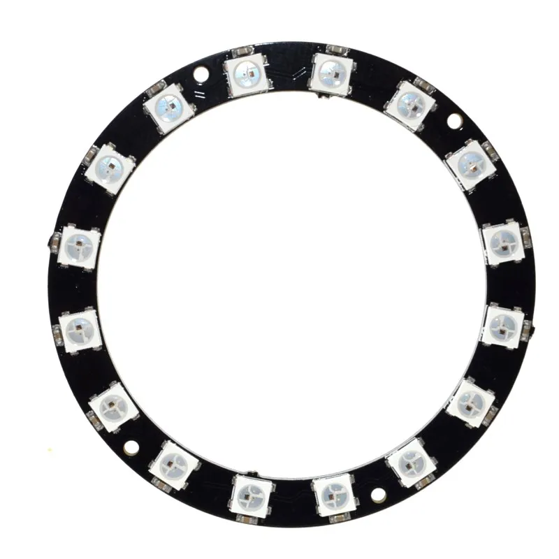 

RGB LED Ring 16 Bits LEDs WS2812 5050 RGB LED Ring Lamp Light with Integrated Drivers