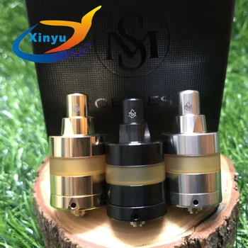 

2019 NEWEST KF KAYFUN LITE 3.5ML 316 ss 22 24MM intake air adjustable from 0-1.8MM Bottom refueling vs kayfun prime Nite DLC RTA