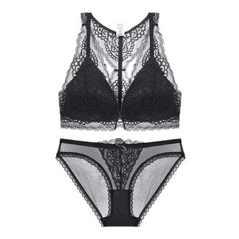 SP&CITY Delicate Lace Sexy Bra Briefs Sets Elegance Beauty Back Women Push Up Bras Front Closure Wire Free Cotton Bra Lingerie SP&CITY Delicate Lace Sexy Bra Briefs Sets Elegance Beauty Back Women Push Up Bras Front Closure Wire Free Cotton Bra Lingerie