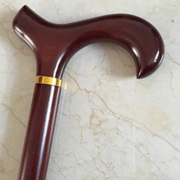 

Filial piety elderly Old crutches leading elderly wood mahogany old longevity peach cane