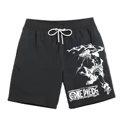 2019 летние новые мужские и женские модные короткие штаны с 3D принтом аниме цельные шорты пляжные фитнес Harajuku Спортивные Компрессионные