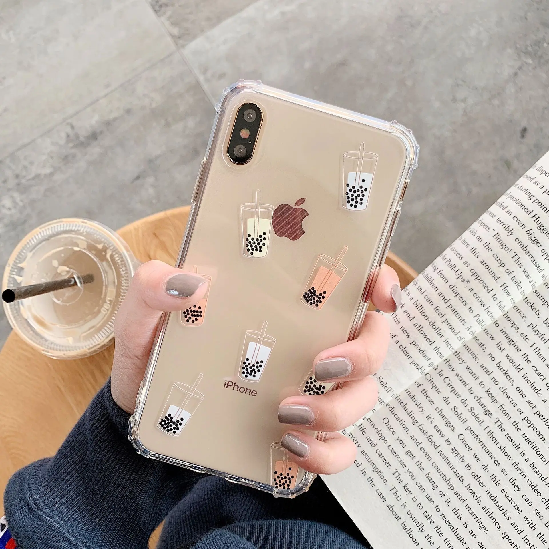 Прозрачный чехол для телефона iPhone 11 12ProMax XS MAX XR Capa Fundas мягкий X 8 7 Plus Coque | Мобильные