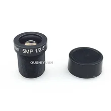 CCTV 1/2. " F1: 2,0 фиксированная диафрагма, инфракрасная съемка 8 мм HD 5.0MP дополнительный объектив MTV Объектив для видеонаблюдения Камера
