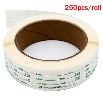 

1 x 2in Self-Adhesive sticker Removable Freezer Food Labels stickers table decoration kitchen decoration party wedding sticker