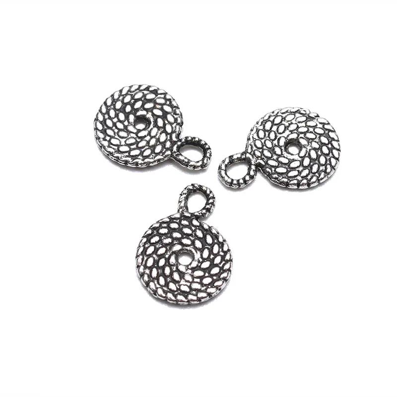 10pcs/lot 15mm alloy charms connectors for diy charms necklace pendant