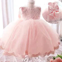 2016 Promotion Girl Dress Summer High-grade Wedding Dresses Children Embroidered Party Dresse Bridesmaid Kids Clothes 110-140cm