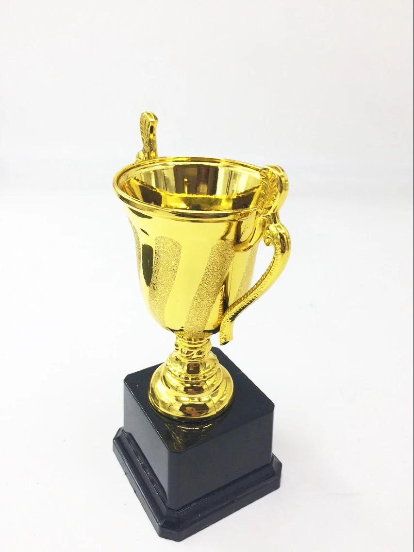 Trophy Cup Prize Plastic Tulip Shape Educational Prop Kid Award Table Toy Decor 