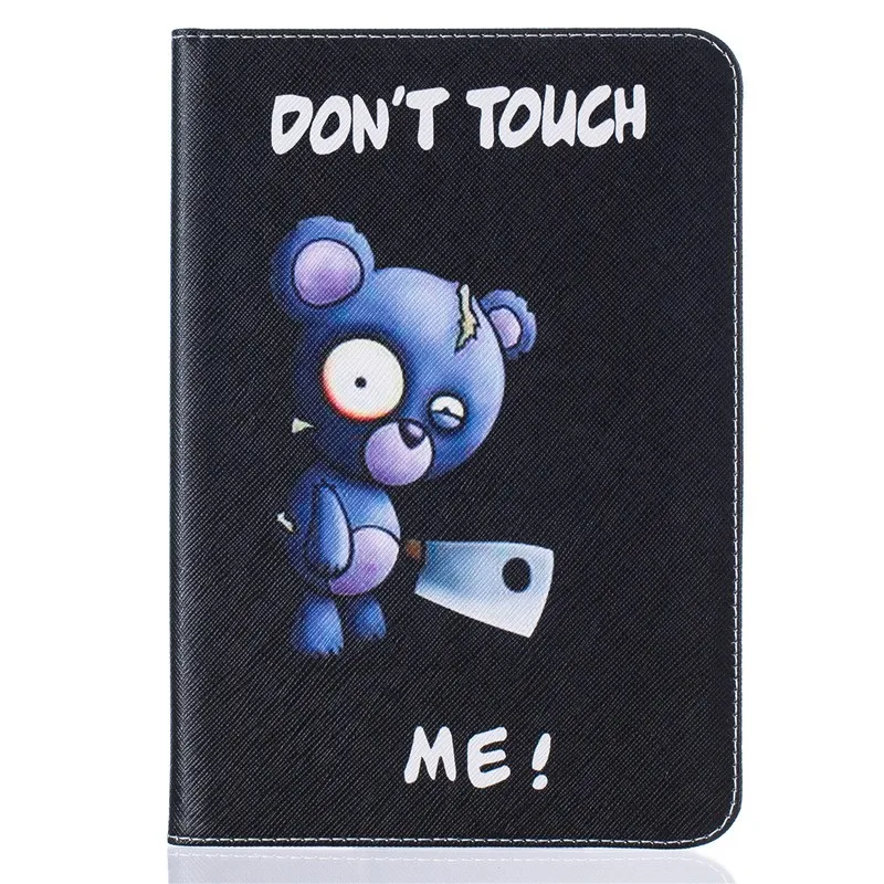 For Samsung Galaxy Tab S2 8.0 SM-T710 T715 Case Kids Butterfly Flower Bear Cartoon Wallet  PU Leather Back Silicon Tablet Cover (33)
