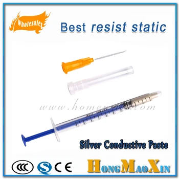 

10pcs Best Quality 0.25ml Silver Conductive Paste Glue For Iphone 5 6 7 plus Phone LCD Screen Resisting static electricity