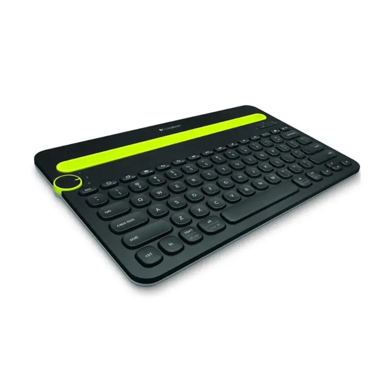 Logitech K480 Bluetooth мультиустройство портативная клавиатура с держателем для телефона слот для Windows Mac OS iOS Android смартфон/планшет