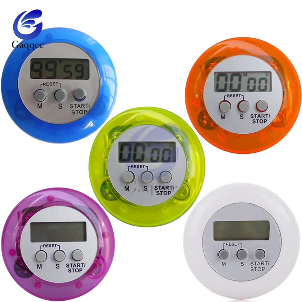

LCD Digital Kitchen Countdown Magnetic Timer Back Stand Cooking Timer Count UP Alarm Clock Kitchen Gadgets Cooking Tools Meter