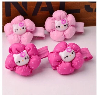 YWHUANSE 20 шт./партия популярные волосы резинки hello kitty клипсы для детей Красивые