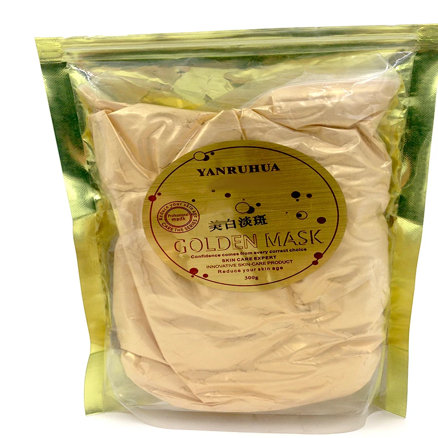 

ZANABILI 24K GOLD Active Face Mask Powder Brightening Luxury Spa Anti Aging Wrinkle Gold Mask Powder Treatment Facial Mask 300G