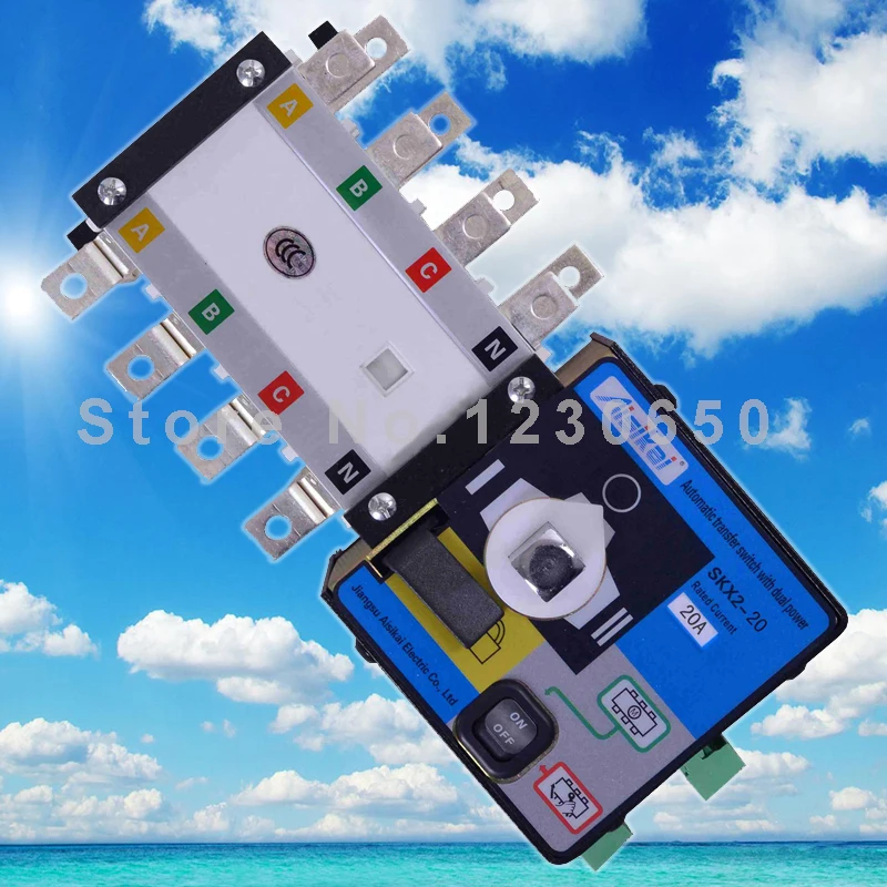 

Automatic Transfer Switch 4P(ATS 20A) for generator