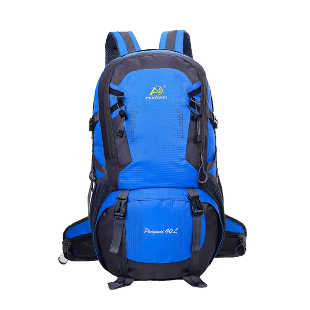 Высокое качество 40L Профессиональные Восхождение сумки водонепроницаемый нейлон походы открытый спортивный рюкзак Кемпинг Сумка Мужчины Женщины