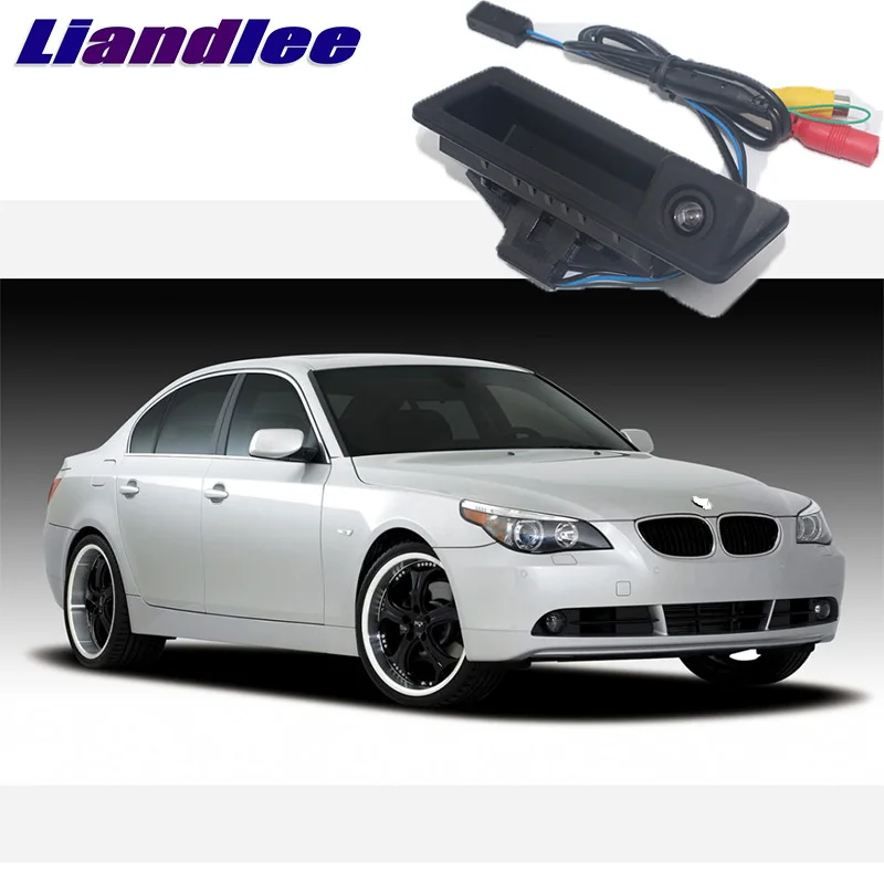 

LiandLee Car Trunk Handle Rear View Reversing Parking Camera For BMW 5 Series E60 E61 2003~2010