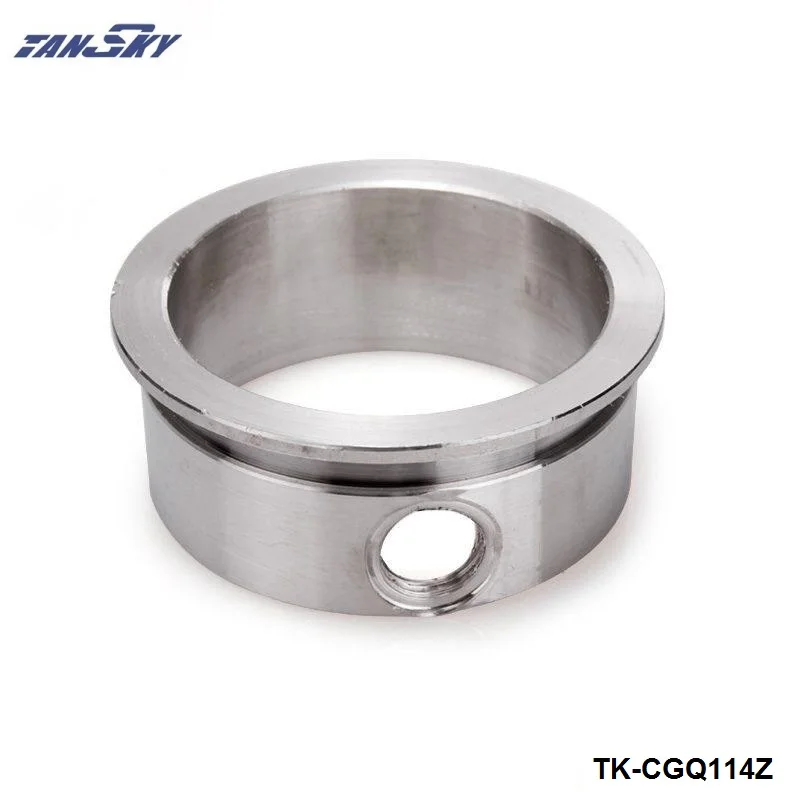 Stainless Steel 3" 76mm V Band Flange Exhaust Turbo + Integrated O2