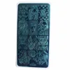 1Pc Halloween Series Celebration Nail Stamping Plate Cute Skull Pattern DIY Nail Art Image Stamp Stamper Manicure Template C17 3