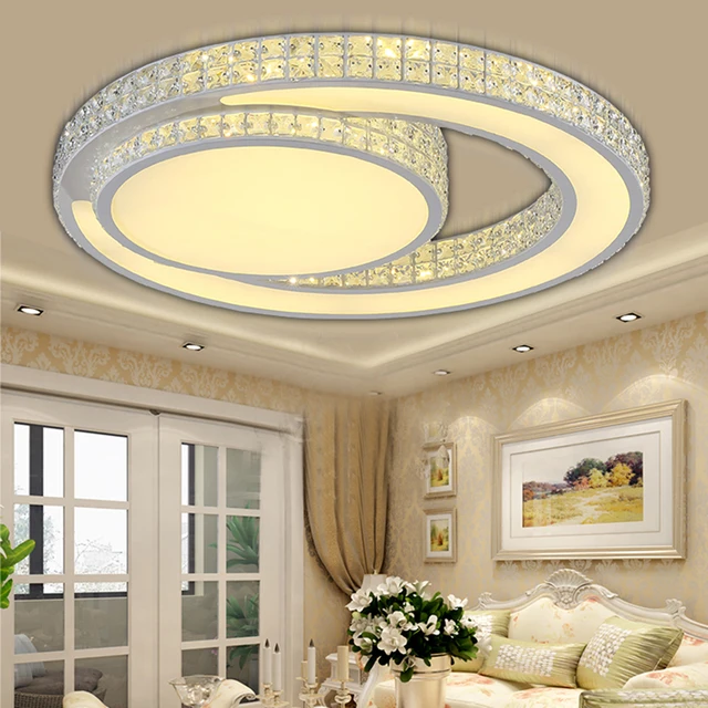 Plafond verlichting LED moderne Slaapkamer verlichting kristal ... Plafond verlichting LED moderne Slaapkamer verlichting kristal ...
