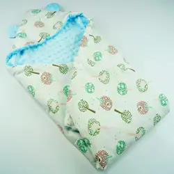 73*73 см детское одеяло из кораллового Одеяло толстые мягкие младенческой Пеленальный конверт кошачьи уши новорожденных Стёганое одеяло