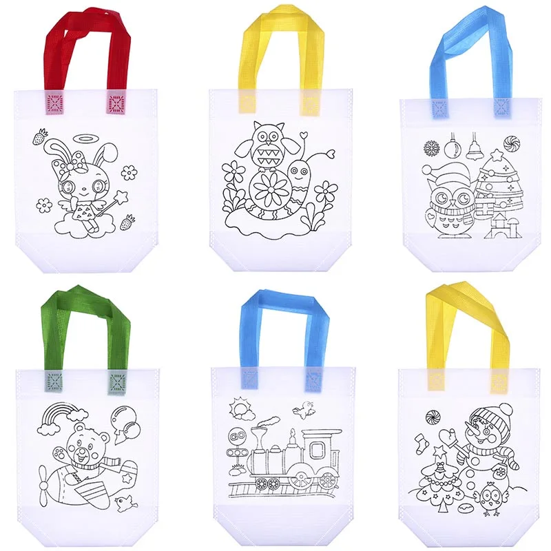 Antistress Puzzles Educational Toy for Children DIY Environmental Protection Graffiti Bag Kindergarten Hand Painting Materials Antistress Puzzles Educational Toy for Children DIY Environmental Protection Graffiti Bag Kindergarten Hand Painting Materials