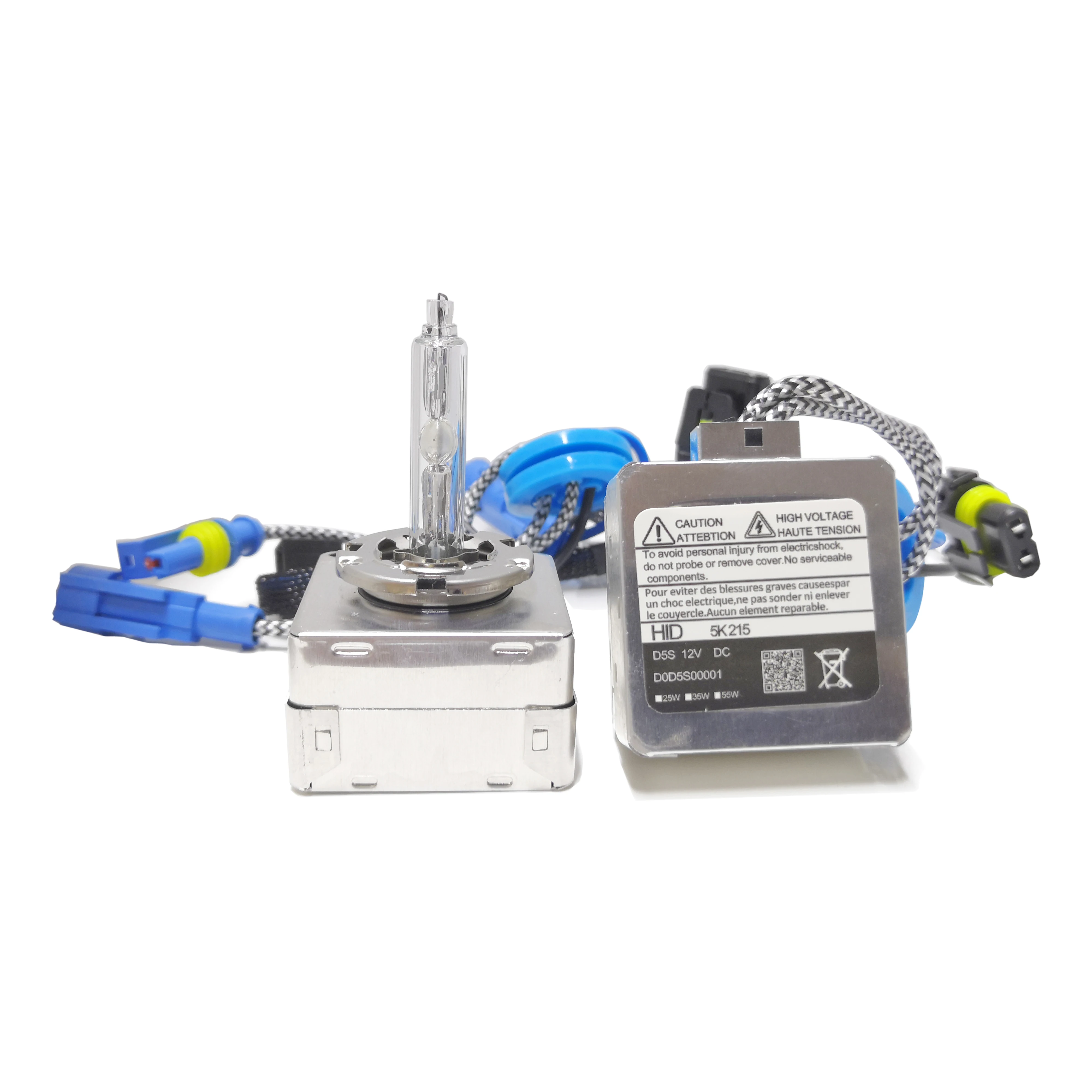2pcs 55W D5S HID светильник супер яркий быстрый запуск ксеноновая лампа для