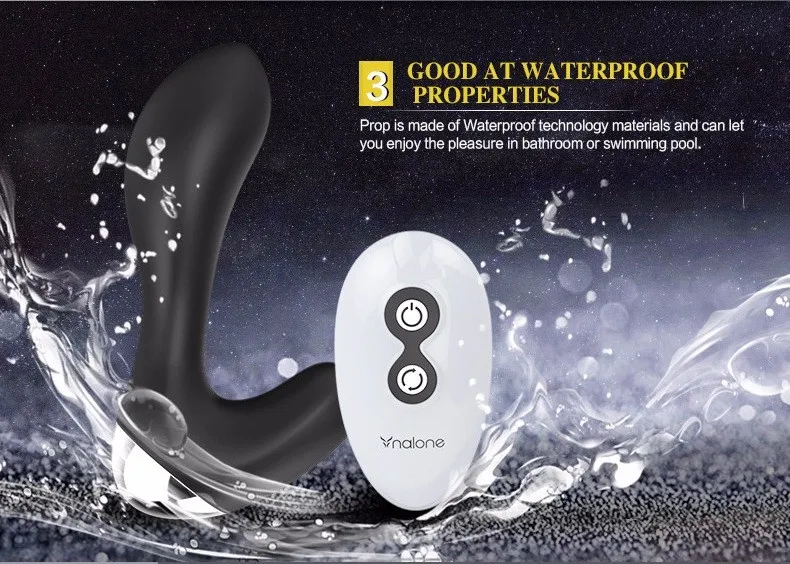Nalone-XY Silicone/ Metal Butt Plug Wireless Remote Control Vibrator Anal Plug Sex Toys for Men Gay Male Postate Massager 11