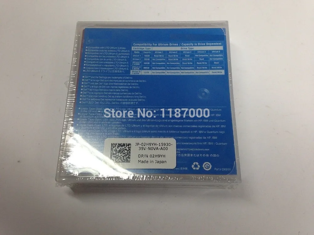 

LTO Ultrium for 2H9YH 5 1.5Tb 3Tb PowerVault Tape Data Cartridge well tested working