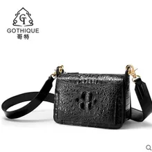 Gete Весна и лето новая женская сумка из крокодиловой кожи сумка на одно плечо кожаная тайская сумка из крокодиловой кожи f