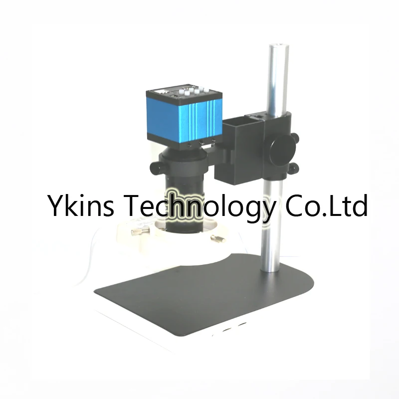 

130X C-Mount lens 16MP HD 1080P CMOS HDMI Microscope Camera with IR Remote control + LED Ring Light + Stand